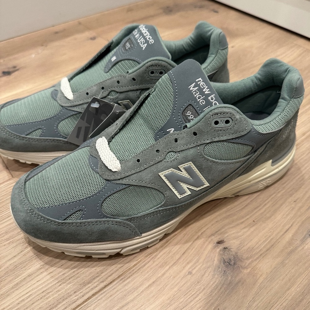 NEW BALANCE SIZE 12 KITH PISTACHIO 993s UNWORN